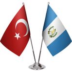 Asya Bayrak Guatemala Ikili Masa Bayrağı