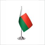 Asya Bayrak Madagaskar Tekli Masa Bayrağı