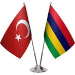 Asya Bayrak Maritus Ikili Masa Bayrağı
