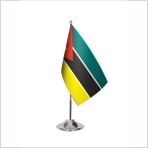 Asya Bayrak Mozambik Tekli Masa Bayrağı