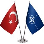 Asya Bayrak Nato Ikili Masa Bayrağı