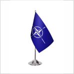 Asya Bayrak Nato Tekli Masa Bayrağı