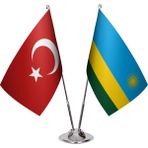 Asya Bayrak Rwanda Ikili Masa Bayrağı
