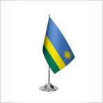 Asya Bayrak Rwanda Tekli Masa Bayrağı