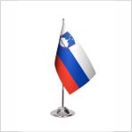 Asya Bayrak Slovenya Tekli Masa Bayrağı