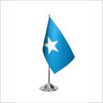 Asya Bayrak Somali Tekli Masa Bayrağı