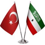 Asya Bayrak Somaliland Ikili Masa Bayrağı
