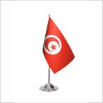 Asya Bayrak Tunus Tekli Masa Bayrağı