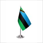 Asya Bayrak Zanzivar Tekli Masa Bayrağı