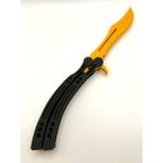 Asya Design Boutique Oyuncak Cs Go 2 Kelebek Butterfly Plastik Maket Bıçak - Sarı