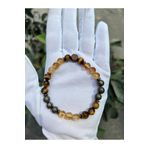 Asya Gems 8 MM Küre Kesim Doğal Taş Para Mıknatıs Bilekliği AYG-7235