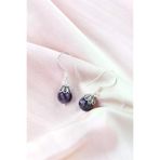 Asya Gems Ametist Doğal Taş 925 Ayar Gümüş Küpe AYG-2889