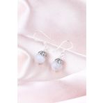Asya Gems Ay Taşı Doğal Taş 925 Ayar Gümüş Küpe AYG-2899