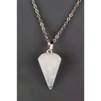 Asya Gems AYG-1378 Kristal Kuvars Doğal Taş Pandül Kolye