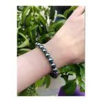 Asya Gems AYG-7428 8 Mm Küre Kesim Terahertz Doğal Taş Bileklik