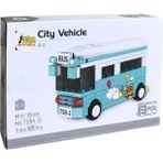 Asya Oyuncak Asya C7770-758A Dıplay Kt. Brıcks Otobüs - 98 parça