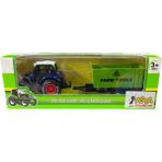Asya Oyuncak Metal Traktör 955-168-MAVI - 12 cm