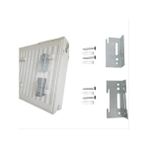 Asya Panel Radyatör Askı Konsol Takımı 4 Lü 1 Takım Metalik Gri 9,5 8-5