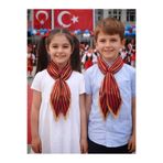 ASYA PAZARLAMA Erkek Kız Çocuk Fular, Çocuk Bandana, Karadeniz Keşan, Çocuk Okul Gösteri Bel Kuşağı, Keşan