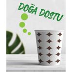 Asyacup Karton Kağıt Bardak 6 Oz 1000 Adet 150 Ml İdeal Çay Bardagi