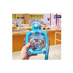 AsyaHome Mavi Motivasyonel Ayıcık Su Matarası Çocuk Suluk 1000 ml Sticker