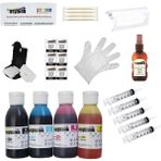 Asyaink Hp 56/22/27 Uyumlu 4X100ML Muadil Kartuş Dolum Seti - Renkli