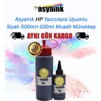 Asyaink HP 704 Siyah HP 2060 Uyumlu Kartuş Dolum Seti