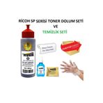 Asyaink Ricoh Sp150 Yazıcı Uyumlu Toner Dolum Seti 200 gr