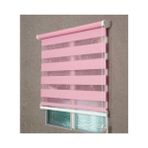 AsyHome Pembe Bambu Zebra 130x200 cm Stor Perde