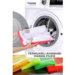 ASYılmaz Fermuarlı Yıkama Filesi - Çamaşır Makinesinde Ayakkabı Yıkama Filesi
