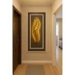 Aszen Tüy Ledli Aplik Ebat (62×18 Gold) Pilli
