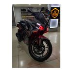 at aydın tuning Pulsar Rs200 Motosiklet Uyumlu - Far Üstü Kırmızı Neon Angel