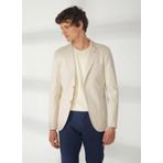 AT.P.CO A262ALAN60JR018 Bej Uzun Cepli Slim Fit Yazlık Erkek Ceket