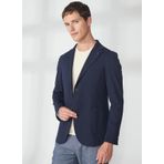 AT.P.CO A262ALAN60JR018 Lacivert Uzun Cepli Slim Fit Yazlık Erkek Ceket
