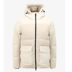 AT.P.CO A273BOB676N017/L Beyaz Erkek Mont