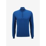 AT.P.CO A274A06EMP Mavi Fermuarlı Yaka Slim Fit Erkek Kazak