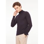 AT.P.CO A274A07EMP Siyah Yarım Balıkçı Yaka Slim Fit Erkek Kazak