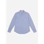 AT.P.CO A276CARLPRINCI Mavi Slim Fit Gömlek Yaka Erkek Gömlek