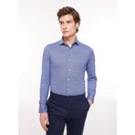 AT.P.CO A276JORDANJS01 Lacivert Slim Fit Gömlek Yaka Erkek Gömlek