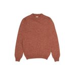 AT.P.CO Bisiklet Yaka Slim Fit Kazak, L, 5003113107, Kahve, Erkek