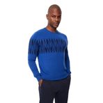 AT.P.CO Bisiklet Yaka Slim Fit Kazak, M, 5003113106, Lacivert, Erkek