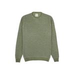 AT.P.CO Bisiklet Yaka Slim Fit Kazak, M, 5003113108, Koyu Yeşil, Erkek