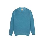 AT.P.CO Bisiklet Yaka Slim Fit Kazak, M, 5003113152, Açık Mavi, Erkek
