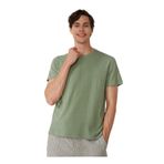 AT.P.CO Bisiklet Yaka T-Shirt, M, 5003033973, Yeşil, Erkek