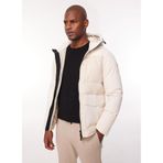 AT.P.CO Erkek Slim Fit Mont, Beyaz, L