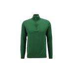 AT.P.CO Fermuarlı Yaka Slim Fit Kazak, S, 5003113181, Yeşil, Erkek
