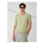 AT.P.CO Polo Yaka Slim Fit Erkek Kazak, L, 5003033915, Yeşil