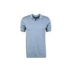 AT.P.CO Polo Yaka Slim Fit Kazak, L, 5003039528, Mavi, Erkek