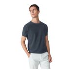 AT.P.CO Polo Yaka Slim Fit Kazak, M, 5003033951, Lacivert, Erkek