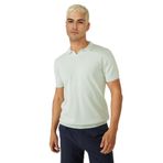 AT.P.CO Polo Yaka Slim Fit Kazak, XL, 5003039542, Yeşil, erkek